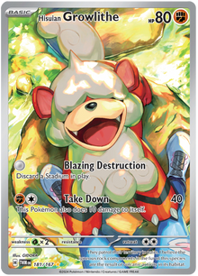 Hisuian Growlithe - Twilight Masquerade - 181/167