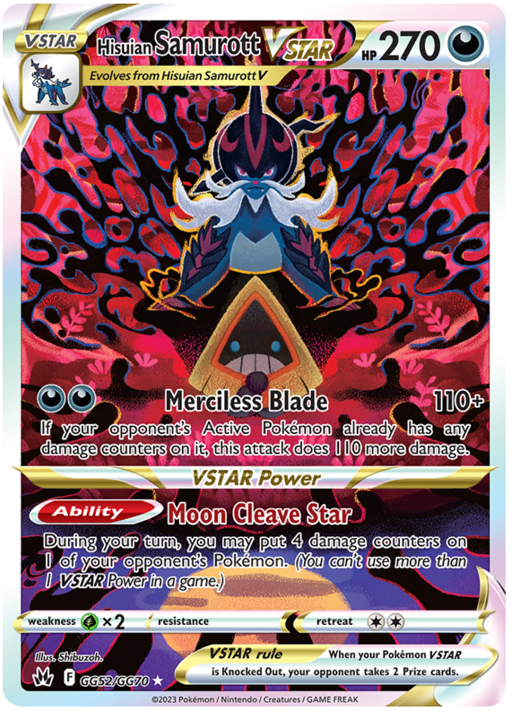 Samouraï de Hisui Vstar - Zénith Indomptable - GG52/GG70
