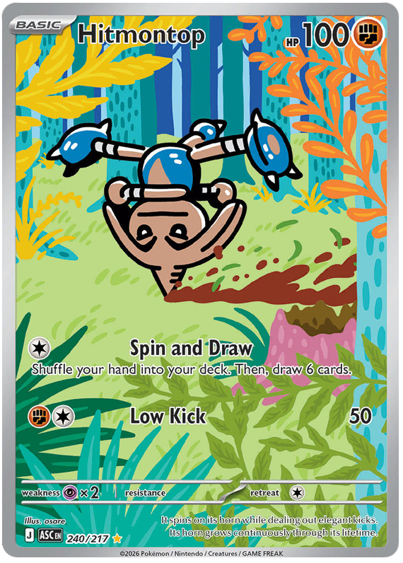 Hitmontop - Ascended Heroes - 240/217