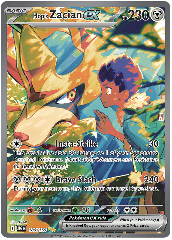 Zacian VMAX de Hop - Together We Journey - 186/159