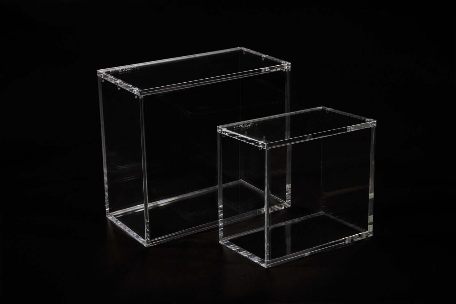 Accessoires De reguliere markt bevat 5MM en 8MM acryl producten.De acryldoos is de eerste die de dikte verandert in 6MM. Dit kleine detail opende de mogelijkheid voor ons om de sterke N52-magneten bovenop te plaatsen zonder de behuizing te kraken. Door ge