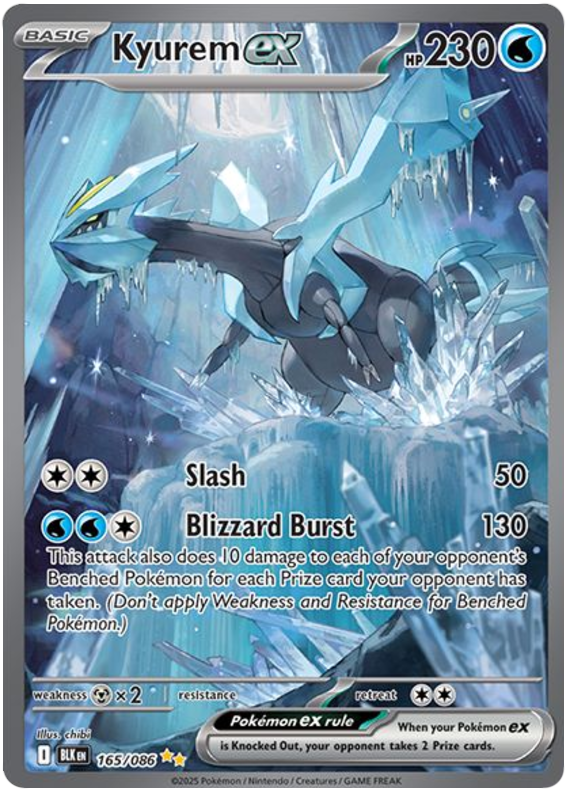 Kyurem ex - Éclair Noir - 165/086