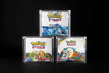 Accessoires Pokémon Booster Box Acrylic Display. De eigenschappen van dit product zijn: 96% UV straling bestending N32 magneten Glashelder Perfect afgewerkt Product in de display is niet inbegrepen.