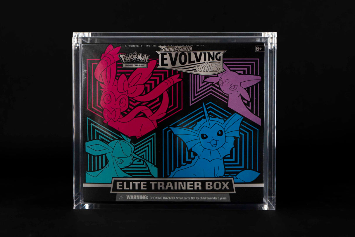 Pokémon Elite Trainerbox-Display aus Acryl