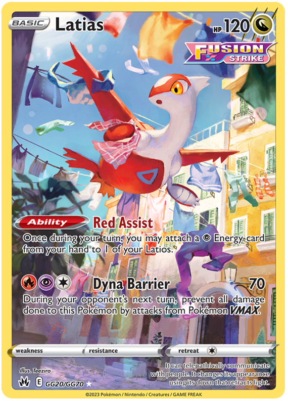 Latias - Zénith Indomptable - GGS20/GG70
