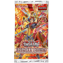 Yu-Gi-Oh Deze booster bevat 5 kaarten.De complete Legendary Duelists: Soulburning Volcano boosterset bevat 56 kaarten:9 ultra rares8 super rares10 rares29 commons1 kaart van de set komt ook voor als Ghost Rare