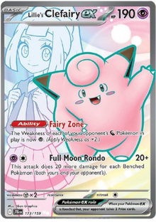 Lillie's Clefairy ex - Voyage Ensemble - 173/159