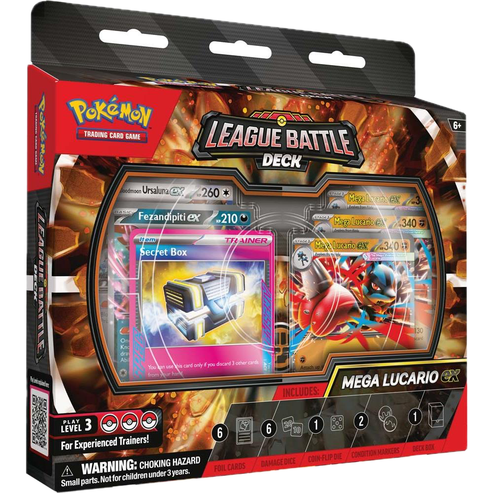 Pokémon Mega Lucario ex – Deck de Combat Ligue
