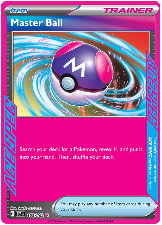 Master Ball - Forces Temporelles - 151/162