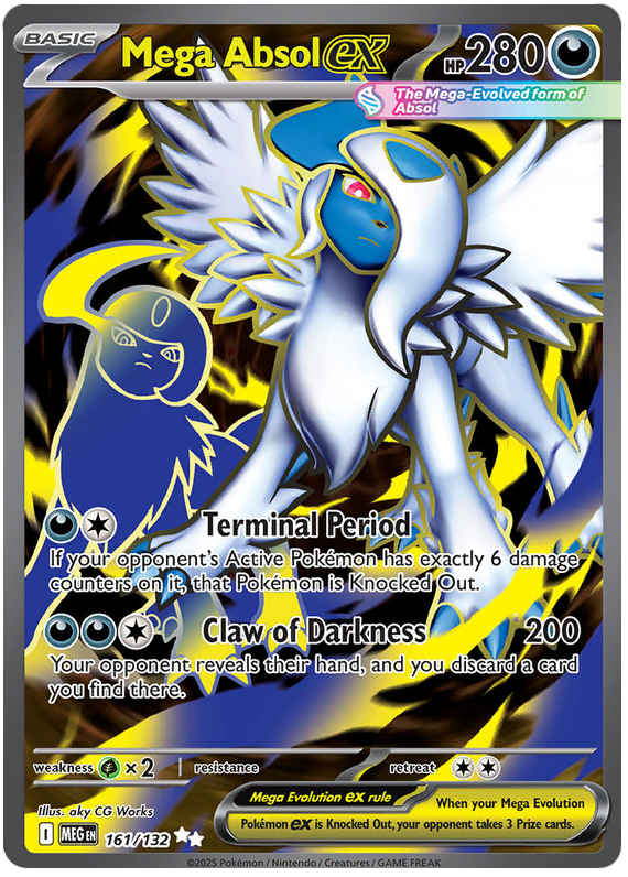 Mega Absol ex - Mega Evolution - 161/132