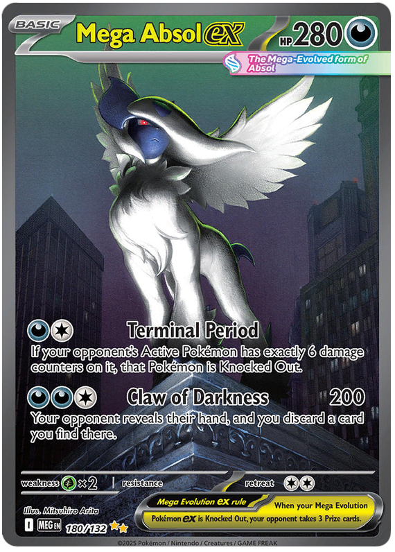 Mega Absol ex - Mega Evolution - 180/132