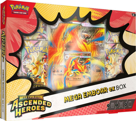 Pokémon Ascended Heroes Mega ex Box