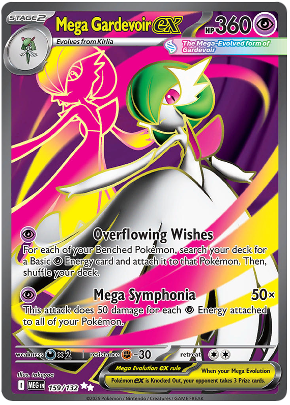 Mega Gardevoir ex - Mega Evolution - 159/132