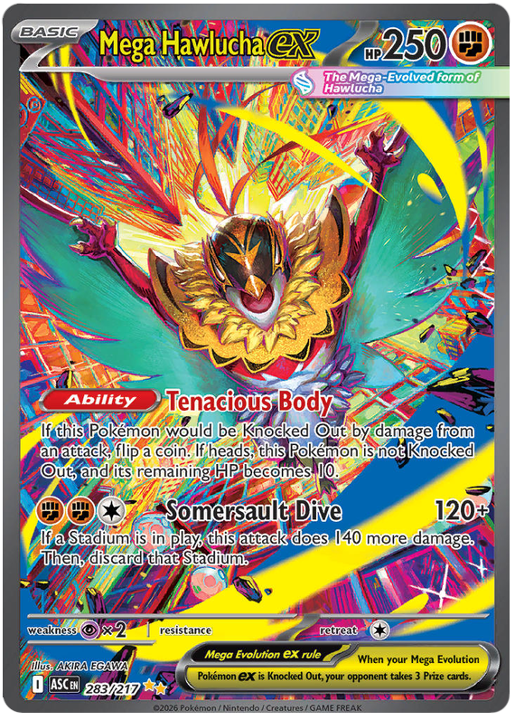 Mega Hawlucha ex - Ascended Heroes - 283/217