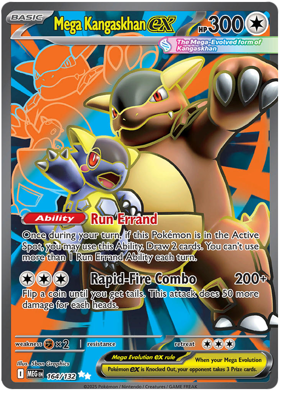 Mega Kangaskhan ex - Mega Evolution - 164/132