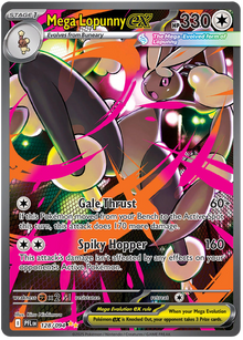 Mega Lopunny ex - Phantasmal Flames - 128/094