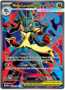 Mega Lucario ex - Mega Evolution - 160/132