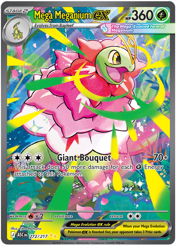 Mega Meganium ex - Ascended Heroes - 272/217