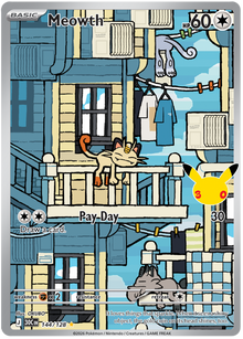 Meowth - 30th Celebration - 144/128
