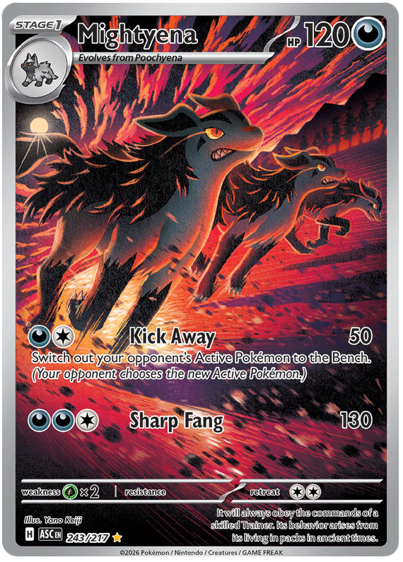 Mightyena - Ascended Heroes - 243/217