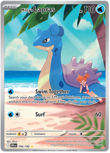 Misty's Lapras – Bestimmte Rivalen – 194/182