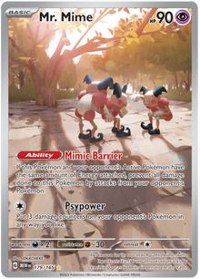 Mr. Mime - Scarlet & Violet 151 - 179/165