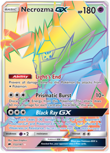 Necrozma GX - Burning Shadows - 153/147