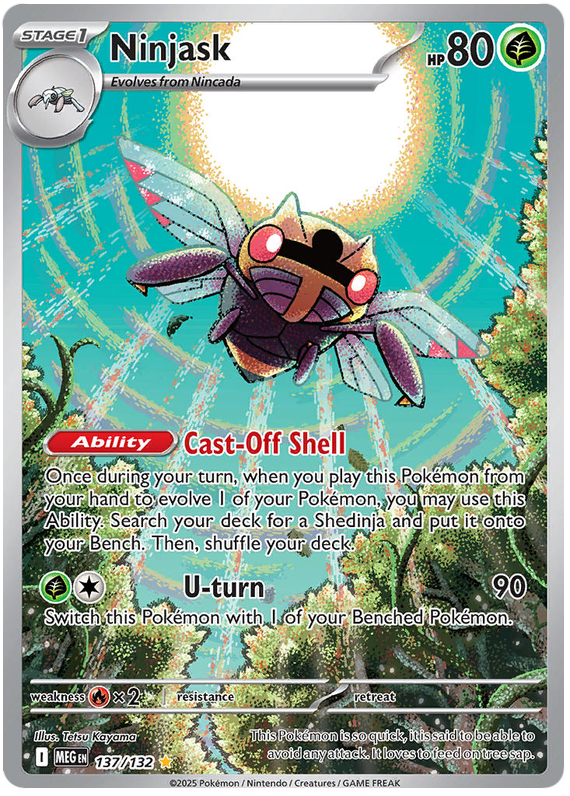 Ninjask - Mega Evolution - 137/132