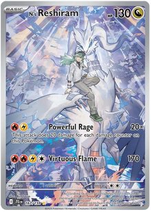 Reshiram de N - Voyageons ensemble - 167/159