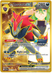 N's Zoroark ex - Journey Together - 189/159