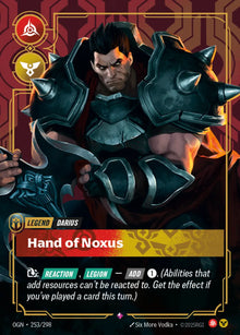Darius, Hand von Noxus (Promo) - Origins - OGN-253