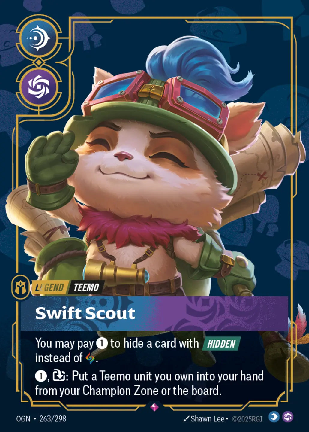 Teemo, Swift Scout (Promo) - Origins - OGN-263