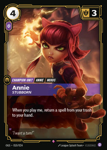 Annie, stur (Promo) – Testgelände – OGS-010