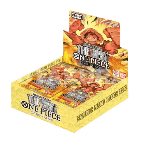 One Piece Card Game: PRB-01 Premium Booster Display