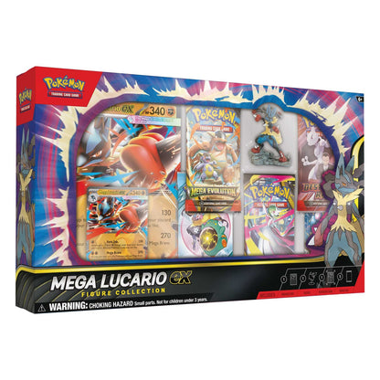Pokémon JCC : Collection de figurines Méga-Lucario-EX
