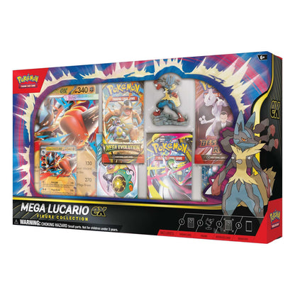 Pokémon JCC : Collection de figurines Méga-Lucario-EX