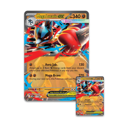 Pokémon JCC : Collection de figurines Méga-Lucario-EX
