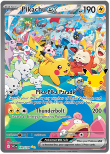 Pikachu ex - 30th Celebration - 149/128