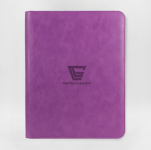 Gemloader Premium 3”X4” Toploader Binder (216 Pockets) - Purple