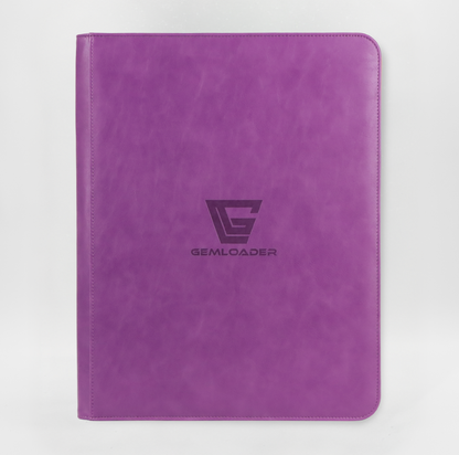 Classeur pour Toploader Gemloader Premium 3"X4" (216 Poches) - Violet