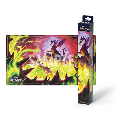 Disney Lorcana TCG - Tapis de jeu Winterspell - Dragon de feu