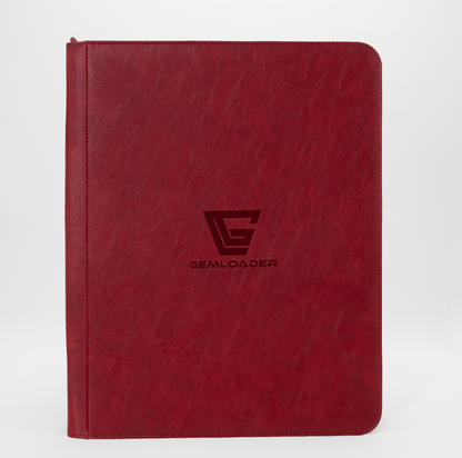 Classeur Toploader Gemloader Premium 3"x4" (216 Poches) - Rouge