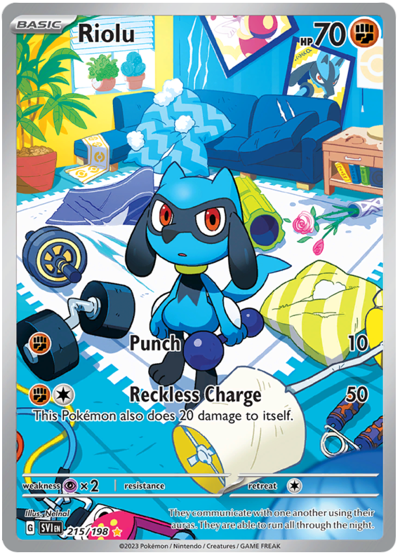 Riolu - Écarlate et Violet - 215/198