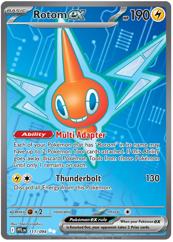 Rotom ex - Phantasmal Flames - 111/094