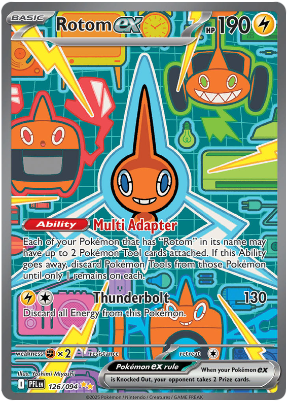 Rotom ex - Phantasmal Flames - 126/094