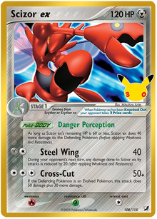 Scizor ex - 30th Celebration - 108/115