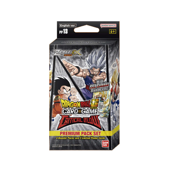 Dragon Ball SCG S22 Z05 Critical Blow Premium Pack