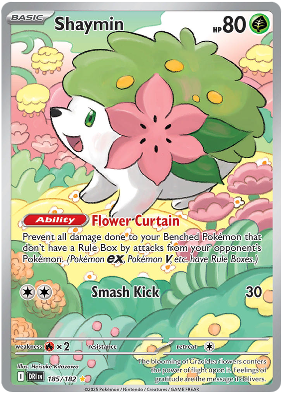 Shaymin - Rivaux prédestinés - 185/182