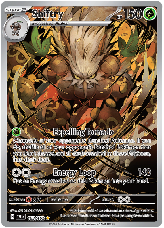 Shiftry - Forces Temporelles - 163/162