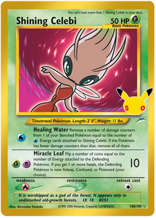 Shining Celebi - 30th Celebration - 106/105